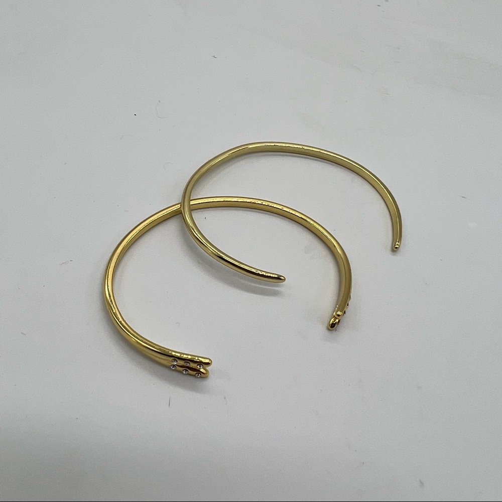 Michelle Campbell Gold Talon Bracelet Cuff Set